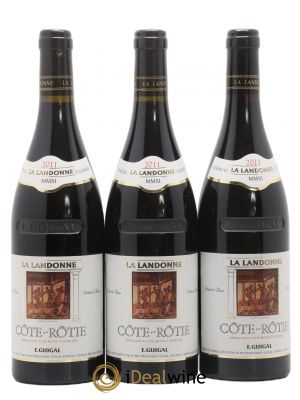 Côte-Rôtie La Landonne Guigal 2011 - Lot de 3 Bottles