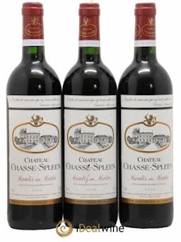 Château Chasse Spleen  2000 - Lot of 3 Bottles