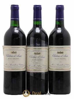 Château d'Arsac Cru Bourgeois  1997 - Lot of 3 Bottles