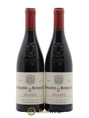 Côtes du Rhône Séguret Domaine des Bosquets 2021 - Lot de 2 Bottles