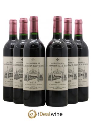 La Chapelle de La Mission Haut-Brion Second Vin  2018 - Lot of 6 Bottles