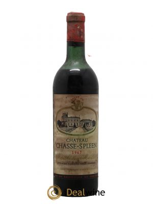 Château Chasse Spleen  1967 - Lot of 1 Bottle