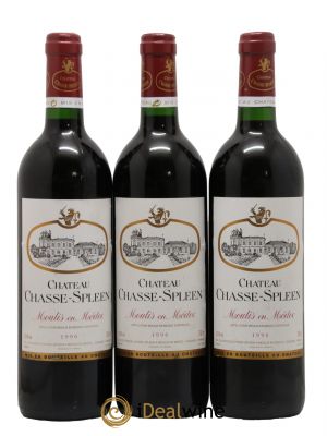 Château Chasse Spleen  1996 - Lot of 3 Bottles