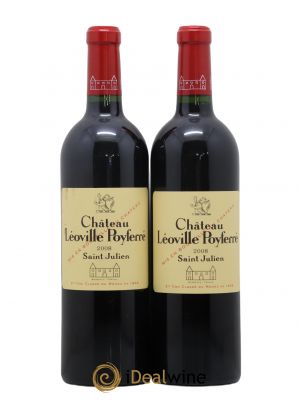 Château Léoville Poyferré 2ème Grand Cru Classé 2008 - Lot de 2 Bottles