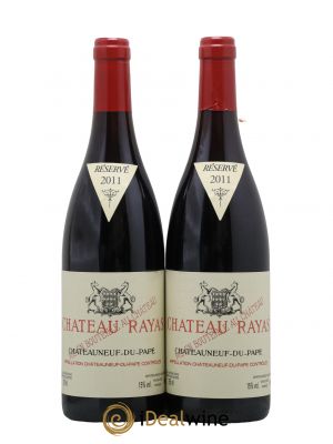 Châteauneuf-du-Pape Château Rayas Emmanuel Reynaud  2011 - Lot of 2 Bottles