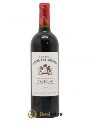 Château Grand Puy Ducasse 5ème Grand Cru Classé 2016 - Lot de 1 Bottle