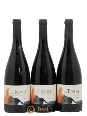 Côtes du Roussillon Gardiés (Domaine) La Torre  2016 - Lot of 3 Bottles