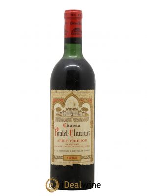 Château Pontet Clauzure 1964 - Lot de 1 Bottle