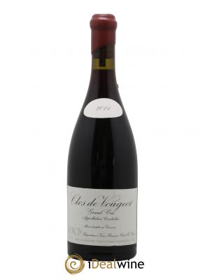 Clos de Vougeot Grand Cru Leroy (Domaine)  2011 - Lot of 1 Bottle