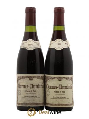 Charmes-Chambertin Grand Cru Maume (Domaine) 1994 - Lot de 2 Bottles