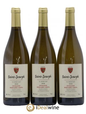Saint-Joseph Le Berceau Bernard Gripa (Domaine)  2018 - Lot of 3 Bottles