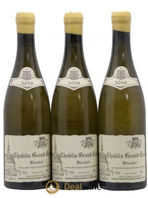 Chablis Grand Cru Blanchot Raveneau (Domaine) 2006 - Lot de 3 Bottles
