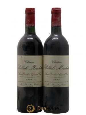 Château Bellisle Mondotte  1998 - Lot of 2 Bottles