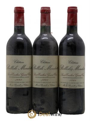 Château Bellisle Mondotte 1998 - Lot de 3 Bottles