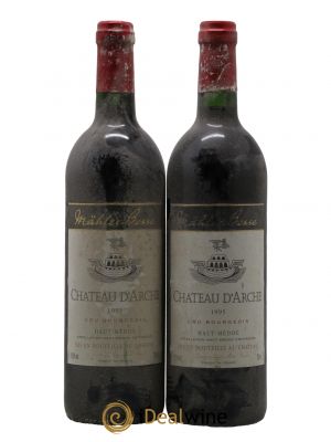 Haut Médoc Chateau d'Arche 1995 - Lot of 2 Bottles