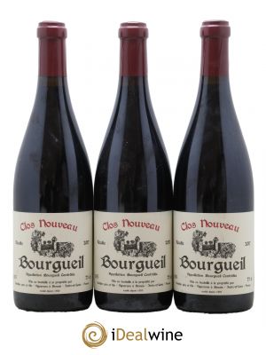 Bourgueil Clos Nouveau Domaine du Bel Air 2017 - Lot de 3 Bottles