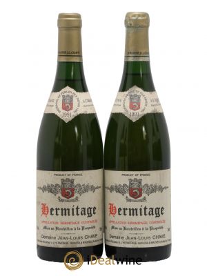 Hermitage Jean-Louis Chave 1991 - Lot de 2 Bottles