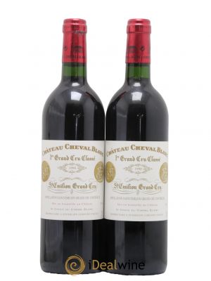 Château Cheval Blanc 1er Grand Cru Classé A 1998 - Lot de 2 Bouteilles