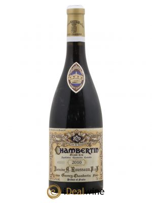 Chambertin Grand Cru Armand Rousseau (Domaine) 2010 - Lot de 1 Bottle