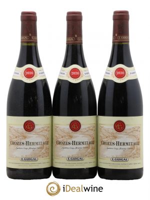 Crozes-Hermitage Guigal  2020 - Lot of 3 Bottles