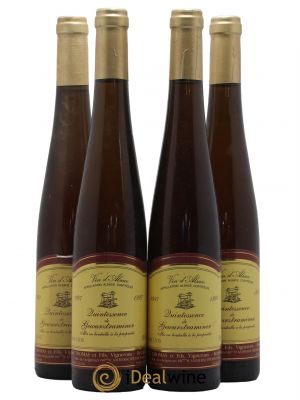 Alsace Quintessence de Gewurztraminer Domaine Thomas et Fils 50cl 1997 - Lot de 4 Bottles
