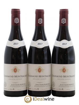 Chassagne-Montrachet Ramonet (Domaine) 2017 - Lot de 3 Bottles