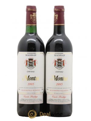 Madiran Château Montus-Prestige Alain Brumont 1995 - Lot de 2 Bouteilles
