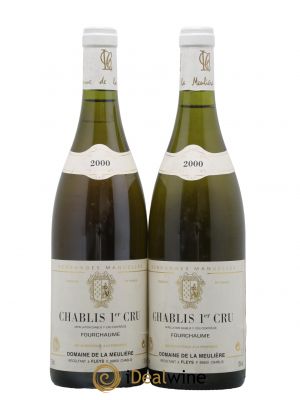 Chablis 1er Cru Fourchaume Domaine De La Meulière 2000 - Lot of 2 Bottles