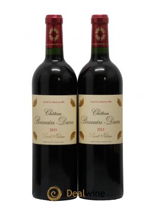 Château Branaire Ducru 4ème Grand Cru Classé 2015 - Lot de 2 Bottles