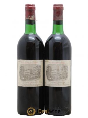 Château Lafite Rothschild 1er Grand Cru Classé 1973 - Lot de 2 Bottles