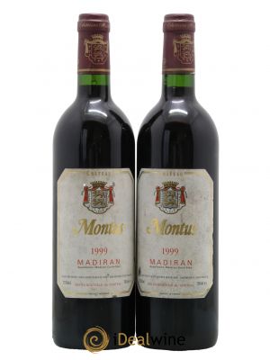 Madiran Château Montus Alain Brumont  1999 - Lot of 2 Bottles