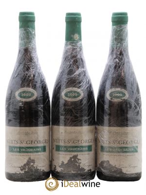 Nuits Saint-Georges 1er Cru Les Vaucrains Henri Gouges  2000 - Lot of 3 Bottles