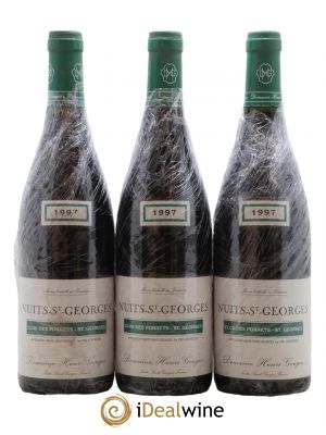 Nuits Saint-Georges 1er Cru Clos des Porrets St Georges Henri Gouges  1997 - Lot of 3 Bottles
