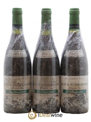 Nuits Saint-Georges 1er Cru Les Vaucrains Henri Gouges  1993 - Lot of 3 Bottles