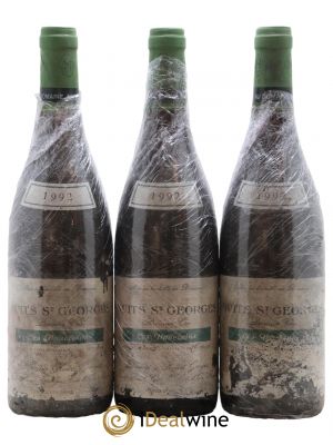 Nuits Saint-Georges 1er Cru Les Vaucrains Henri Gouges  1992 - Lot of 3 Bottles