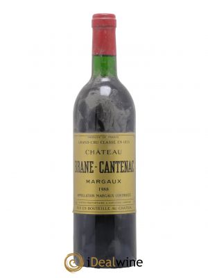 Château Brane Cantenac 2ème Grand Cru Classé 1988 - Lot de 1 Bottle