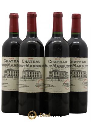 Château Haut Marbuzet  2013 - Lot of 4 Bottles
