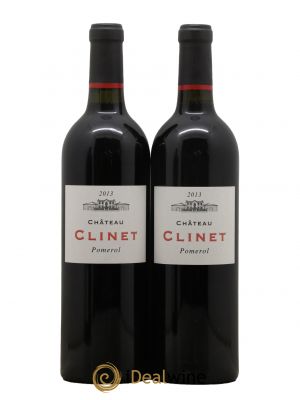 Château Clinet  2013 - Lot of 2 Bottles