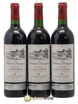 Château Domeyne Cru Bourgeois 1997 - Lot de 3 Bottles