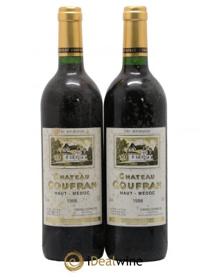 Château Coufran Cru Bourgeois 1996 - Lot de 2 Bottles