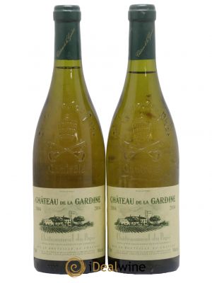 Châteauneuf-du-Pape La Gardine Famille Brunel  2004 - Lot of 2 Bottles