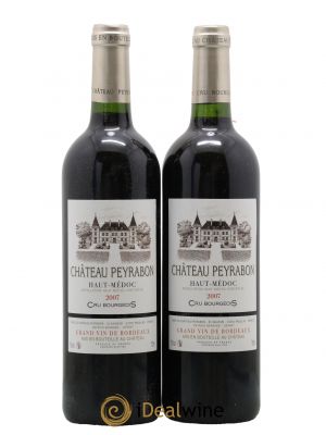 Château Peyrabon Cru Bourgeois 2007 - Lot de 2 Bottles