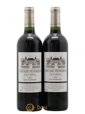 Château Peyrabon Cru Bourgeois 2007 - Lot de 2 Bottles