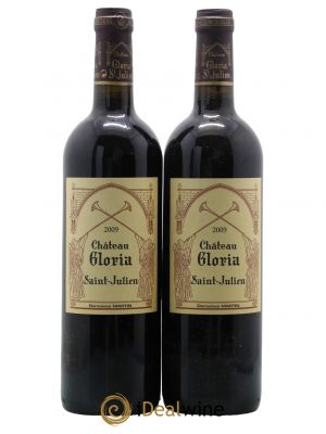 Château Gloria  2009 - Lot of 2 Bottles