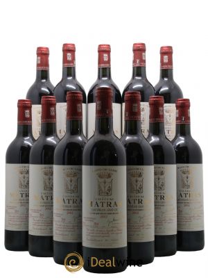 Château Matras  2002 - Lot of 12 Bottles