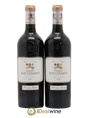 Château Pape Clément Cru Classé de Graves  2016 - Lot of 2 Bottles