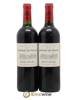Château du Glana Cru Bourgeois  2012 - Lot of 2 Bottles
