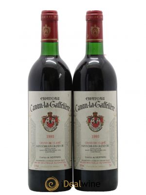 Château Canon la Gaffelière 1er Grand Cru Classé B 1993 - Lot de 2 Bottles