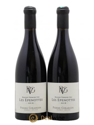 Beaune 1er Cru Les Epenottes Pierre Girardin 2018 - Lot de 2 Bottles
