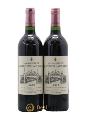 La Chapelle de La Mission Haut-Brion Second Vin 2012 - Lot de 2 Bottles